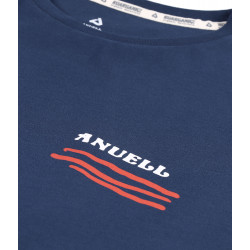 Anuell Naver Organic T-Shirt Navy