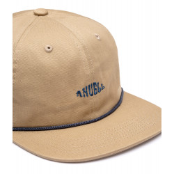 Anuell Marter 6 Panel Cap Pale Khaki