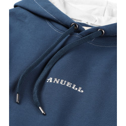 Anuell Tenor Organic Hoodie Navy Cream Contrast