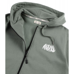 Anuell Infernum Organic Zip-Hoodie Tech Teal