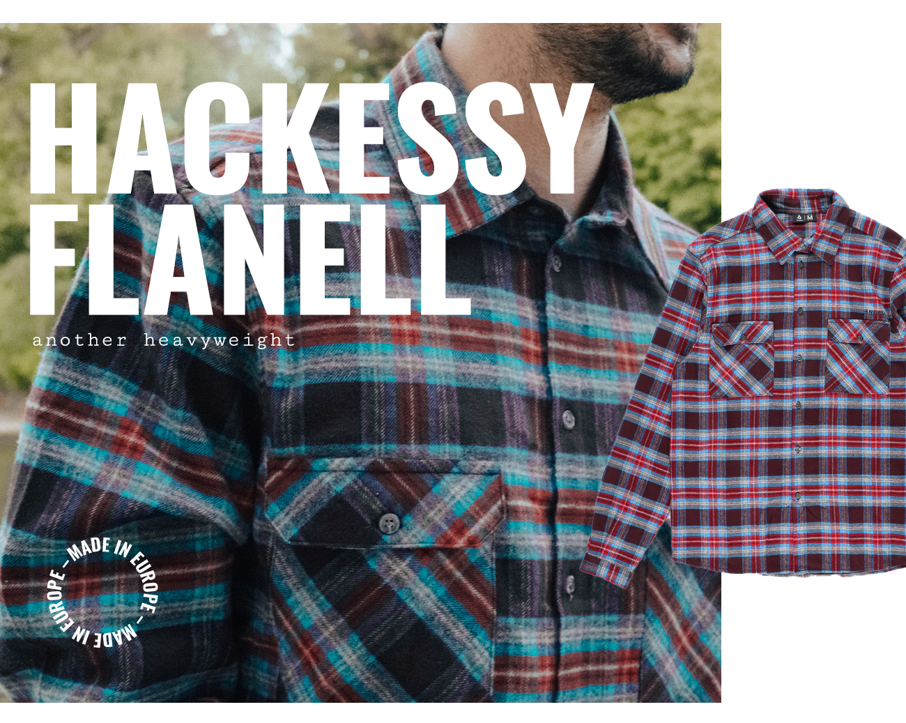 Anuell Fall 25 direct order - view hackessy flanell shirt